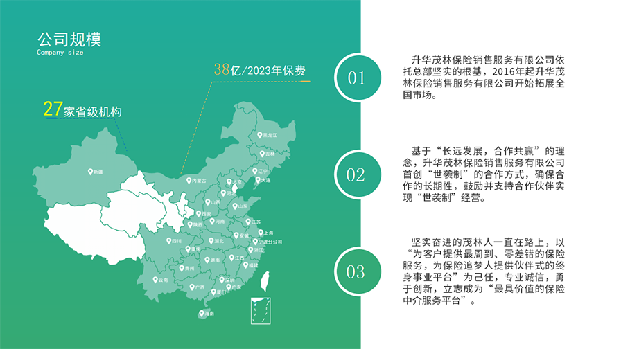 升华茂林---做最具价值的保险中介服务平台！